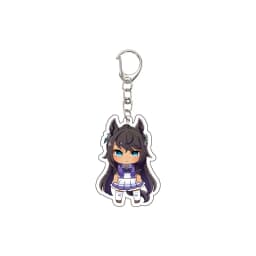 55MM Anime Pretty Derby Keychain Oguri Cap Special Week Silence Suzuka Tokai Teio Key Chain Acrylic Model Plate Christmas Gifts