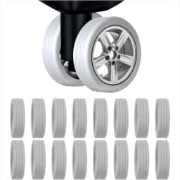 32/4PCS Silicone Wheel Protector Luggage Compartment Wheel Protect Cover Trolley Case Silent Caster Sleeve Suitcase Accessories