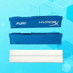 TISHRIC DDR5 DDR4 DDR3 DDR2 DDR1 Desktop Memory Radiator RAM Heatsink Aluminum Alloy Computer Memory Cooler With Thermal Pad