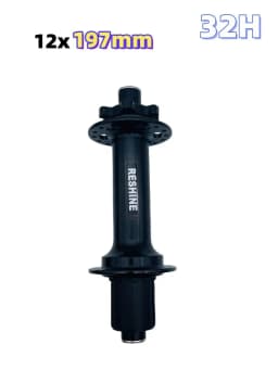 RESHINE Thru-Axle Hub Suitable for 20-26 Inch Cassette-equipped Fat-tire Snow Bikes E-bikes and Fat Bikes Bearing Hub HG Freehub