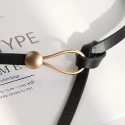 Korean Knotted Belt for Women Simple PU Leather Thin Waistband Luxury Female Lady Coat Dress Decor Waist Strap
