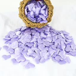 100/200Pcs Artificial Love Heart Petals Valentine's Day Wedding Party Confetti Petals Sponge Satin Fabric Table Bed Decorations
