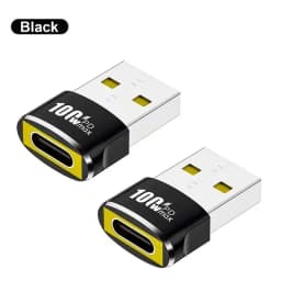1/2/5Pcs USB To Type C OTG Adapter USB USB-C Female To USB Male PD100W Fast Charging OTG Connector For PC Macbook Samsung Xiaomi