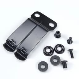 1Piece KYDEX Stainless Steel Holster Clips K Sheath Waist Clip Accessories Knife Sheath Back Clip Scabbard Carrying Pocket Clip