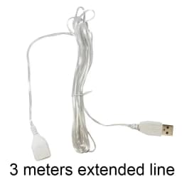 1pc USB Operated Night Light Creative 3D Acrylic Bedroom Bedside LED Table Lamp Ornaments Christmas Holiday Birthday Event Gift