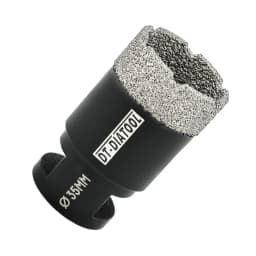 DT-DIATOOL Drill Bit M14 Porcelain Tile Crowns for Tile Granite Marble 1pc Collet, Crown Porcelain Hole Saw