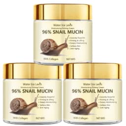 96% Snail Mucin Moisturizing Firming Cream with Collagen, Deeply Hydrates, Firms & Lifts for Smoother, Youthful Skin