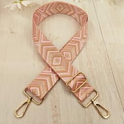 Fashionable Light Luxury Shoulder Strap with Diamond Shaped Adjustable Strap, Portable and Replaceable Luggage Accessories