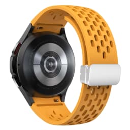 Silicone Strap for Samsung Galaxy Watch 7 6 5 4 40mm 44mm 5Pro 45mm Magnetic Buckle Band 6 Classic 43mm 47mm No Gaps Bracelet