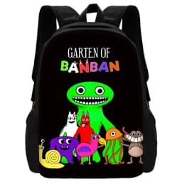 Garten of BanBan Child School Backpack with Lunch Bags ,Pencil Bags ,School Bags for Boys Girls Best Gift