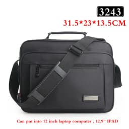 Waterproof Black Men Briefcase High Quality Brand Shoulder Bags For Women Messenger Bag Men's Crossbody Bags BolsoHombre2022