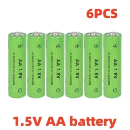 3000mAh 1.5V AA battery, suitable for remote controls, mice, computers, toy watches, etc. AA 1.5V rechargeable batteries.