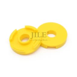 30pcs Moc Building Blocks Tile Round 2x2 with Hole 15535 DIY Creative Enlighten Bricks Compatible Assembles Construction Toys
