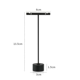 Modern Jewelry Earrings Display Stand Holder T Bar Rack Tower Metal Earring Bracket Organizer Ear Studs Hanging Storage Shelf