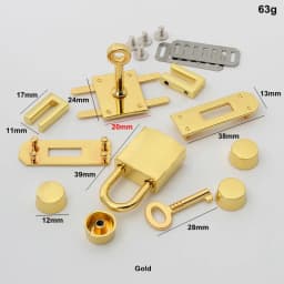 New Rectangle Eyelets Hanger Metal Lock for Bag Hardware Wholesale Fashion a Set of Locks Fitting Woman Handbag Bag Accessories