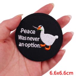 Animal Cat Possum Fox Patch Cartoon Embroidery Patch Iron On Patches For Clothing Thermoadhesive Patches On Clothes Sewing Badge