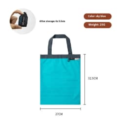 XENOSMILUS Mini Portable Eco-Friendly Shopping Bag, Lightweight and Waterproof, Ideal for Traveling, Storage and Shopping