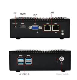 Intel N150/N100 Mini PC Micro NUC Quad-Core Business Desktop Portable Mini Chassis NAS - Compact Business-Class Compututer