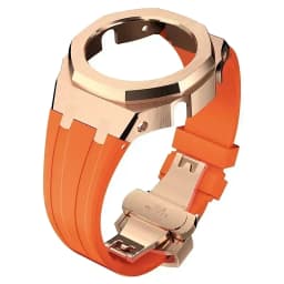Mod Kit For Casioak GMAS2100 Stainless Steel metal Case Rubber Strap for Mod Kit GMA-S2100 4thGen Replacement shoc K Accessories