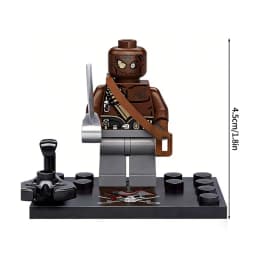 Mini Blocks Navy Pirates Anime Figures Mini Bricks Toys Captain Jack Sparrow Caribbean Figure Blocks Children Assembly Toys