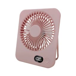 Mini Portable Fan USB Desk Fan Rechargeable Table Fan Small Wall Mounted Ceiling Fan 5 Speeds Powerful Wind Foldable Camping Fan