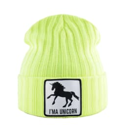 Knitted Skullies Beanie With Animals Patch Men Women Outdoor Casual Sport Hats Autumn Winter Solid Color Hip Hop Beanies
