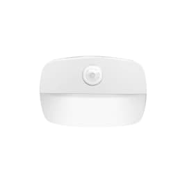 Stick on PIR Motion Sensor LED Night Light Battery Operated Nightlight for Bathroom Hallway Stairs Closet Cabinet Bedroom Decor