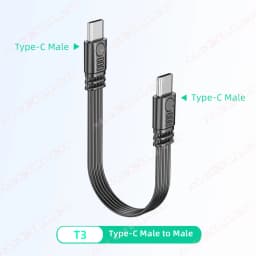 10-100cm Type C to Type-C Conversion Adapter Cable Converter Wire Support 45W Charging & 480Mbps Data Transfer USB C Data Cord