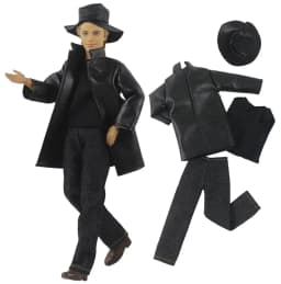 1 Set Doll Clothes Leather coat Outfit for 12 inch Ken Doll Many Style for Choice A02