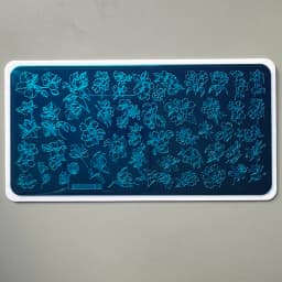 XMQ STAMPING NAIL PLATES FLOWER TEMPLATES