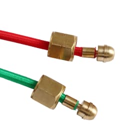 Micro Mini Gas Torch for Jewelry Welding and Soldering Kit with 5 Weld Tips for Oxygen Cylinders and Hoses (Acetylene)