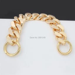 30mm 1-5pcs gold thick Aluminum chain bag Light weight bags strap bag parts DIY handles Accessory Handbag Straps Bag