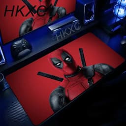 Marvel Deadpool Anime Mouse Pad Office PC Gamer Cabinet Mouse Mat Laptop 900x400 Keyboard Mousepad Extended Desk Mat Cool Carpet