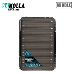 New Double Sided Lure Baits Box Fishing Compartments Plastic Accessories Storage Tackle Container Case Adjustable Organizer