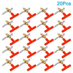 5/10/15/20Pcs Rabbits Drinker Nipple Automatic Feeding Water Nipples Pet Feeder Waterer For Rabbit Bunny Farm Rodents Animals