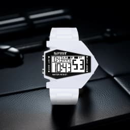 New Creative Digital Watches for Kids Luminous Wateproof Silicone Strap Sports Watch Multifunction Alarm Clock Sports Watch