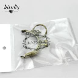20PCS 5CM antique Bronze silver golden tone Metal Coin Purse Frames with keyring Bag Handle Kiss Clasp DIY Bag Accessories