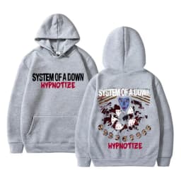 Vintage Rock Band System of A Down Hypnotize Print Hoodie Men Alternative Metal Music Sweatshirt Mens Gothic Harajuku Streetwear