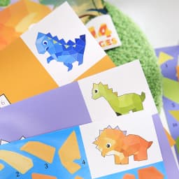 2Style 15Pcs/book Land Animals and Sea Creatures Theme Sticker Book DIY Free Collage Puzzle Leisure Stickers