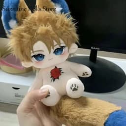 Anime Role Attribute Ivan Braginsky Handsome Plush Doll Cotton Stuffed Nude Body Dress Up Clothes Plushies Figures Toys 20cm