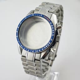 39.7mm Case Watches Metal Case Fits VK63 Movement Accessories Sapphire Glass Equipped With Bezel And Strap VK63 Dial