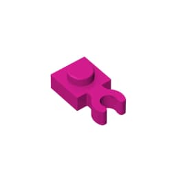 Gobrick] GDS-814 PLATE 1X1 W. HOLDER compatible with lego 4085 60897 children's toys Assembles Building Blocks Technical
