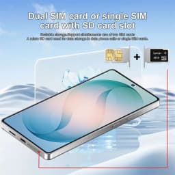 K-Touch C26 Ultra Mobile Phones Android 15 Smartphone Cell phone 7.3 Inch 16+48MP Camera 22GB+2TB 7800mAh Wifi GPS Face Unlocked 5G Dual SIM Long Battery Cellphones For Men Women