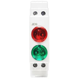 Din Rail Mount LED Signal Lamp Series AC/DC 24V 220V Indicating Indication Pilot Lights JD9