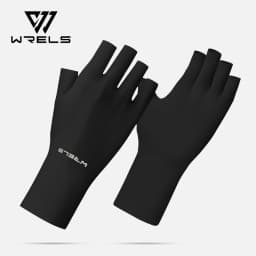 WRELS Half Finger Sunscreen Gloves Casual Elastic Nail Art Anti-UV Protection Gloves Woman Breathable Elastic Driving Gloves