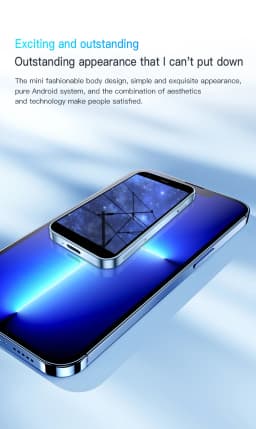 FUFFI I16 Pro Mini Smartphone Android Phone Face ID Portable 8.1 Mini Celulare 3.0 Inch HD 16GB ROM 1000mAh Battery Cellphone
