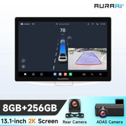 8G+256G AURAAI 2K Screen For Passat B7 B6 CC 2010-2015 Car Radio CarPlay Android Auto 4G WIFI GPS BT DSD ADAS Dual Mic 360Camera