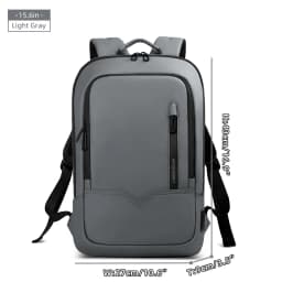 HK High-Quality Backpack 15.6-Inch Laptop Bag Men's Business Commuter Backpack Waterproof Oxford Fabric Lightweight Travel Bag
