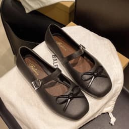 Sweet Women's Pearl Bow Tie Sandals Versatile Comfortable Low Heel Toe-covering Slippers Non-slip Soft Flat Summer Dresses Flats
