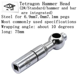 Piano Tuning Repair Tools Tuning 1131 Wrench Head Sleeve Piano Tool
